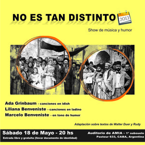 Musica y alegria con entrada libre y gratuita