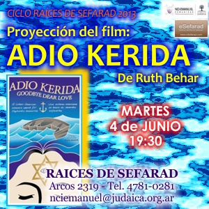 ADIO KERIDA de Ruth Behar