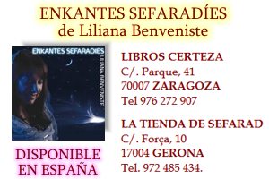 ENKANTES SEFARADIES de Liliana Benveniste ahora disponible en ESPAÑA