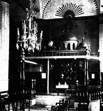 Skopje - synagogue in the Jewish quarter