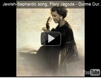 Jewish-Sephardic song, Flory Jagoda – Durme Durme