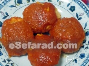Recetas de Tetuan por Raquel Moryoussef de Fhima: Huevos rellenos y fritos