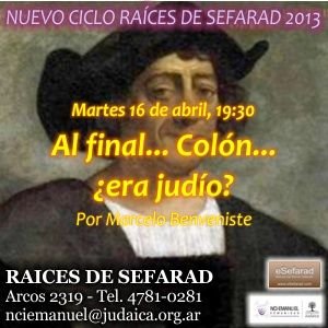 al final colon era judio